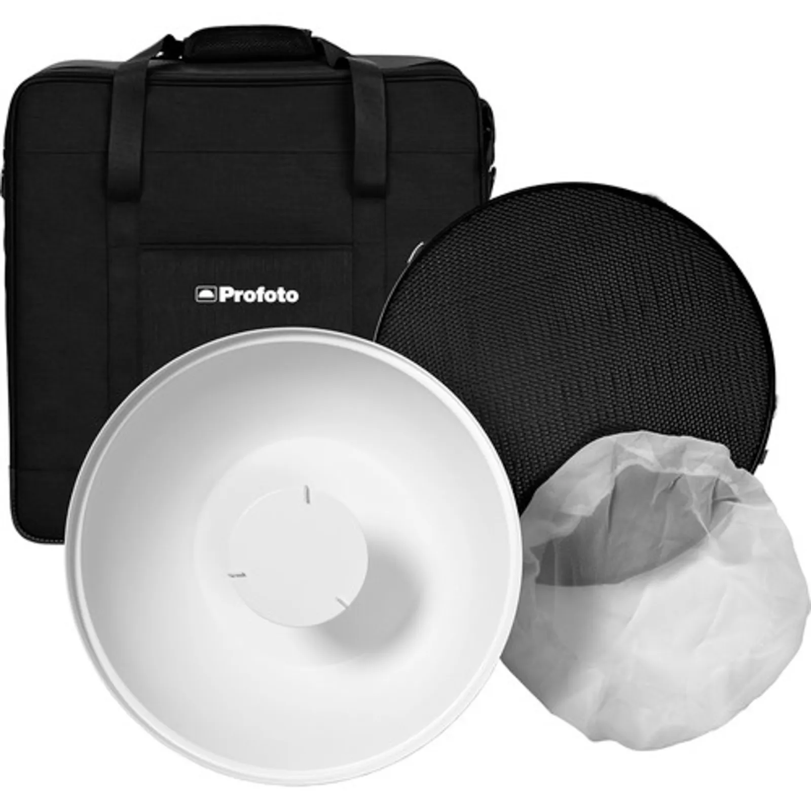 Profoto RFI Beauty Dish white 52cm mit Grid und Difuser
